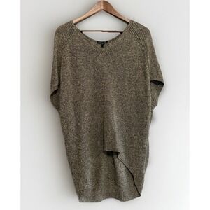 Eileen Fisher brown linen Knit tunic
